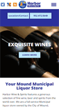 Mobile Screenshot of harborwinespirits.com